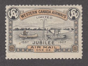 Canada B.O.B. CL41 Mint Air Post Semi-Official Stamp