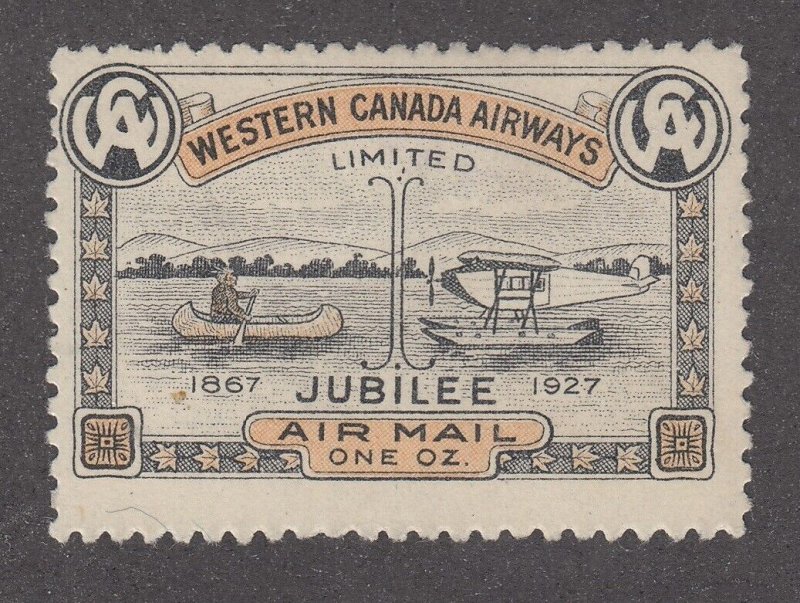 Canada B.O.B. CL41 Mint Air Post Semi-Official Stamp