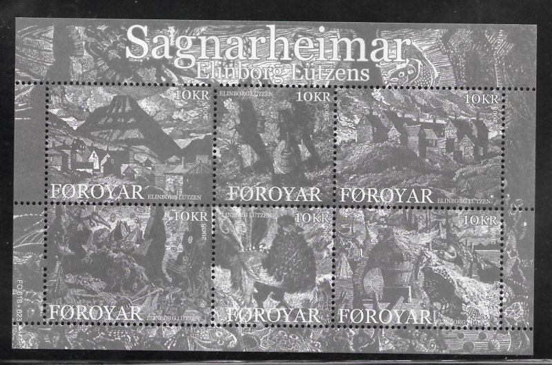 Faroe Islands #499 MNH Souvenir Sheet (16231)