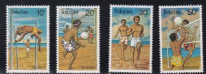 Tokelau # 77-80, Sports, MInt NH, 1/2 Cat.