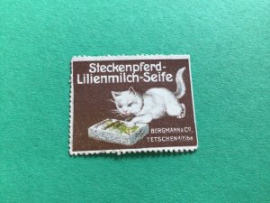 Soap Advertising with Kitten Cinderella poster stamp A15450