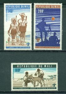 Mali Scott #C284-C286 MNH African Boy Scout Jamboree CV$3+