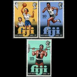 FIJI 1971 - Scott# 321-3 Pacific Games Set of 3 NH