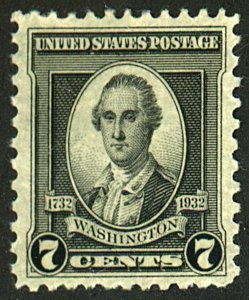 U.S. #712 MINT OG LH
