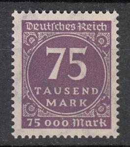 Germany - 1923 Inflation 75Tsd Mi# 276 - MNH  (5284)