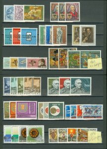 EDW1949SELL : PORTUGAL Choice collection Cplt of Commemorative from 1963-1988.