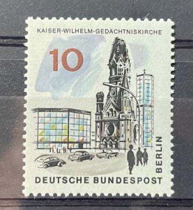 (2640) BERLIN 1965 : Sc# 9N223 KAISER WILHELM MEMORIAL CHURCH - MNH VF