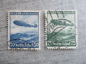 Germany, Scott#C57-C58, used