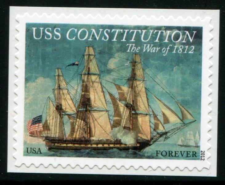 4703 US (45c) The War of 1812, MNH