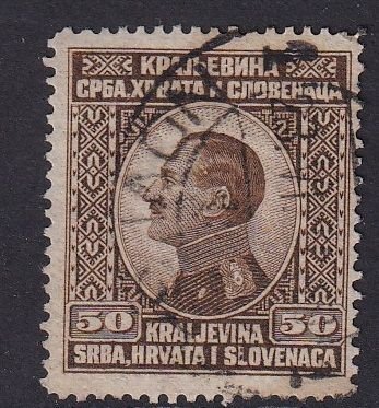 Yugoslavia   #30  used 1924  King Alexander  50p