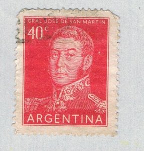 Argentina De San Martin red 20c 2 (AP132504)