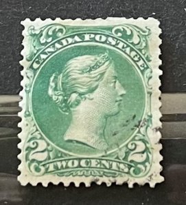Canada #24 Used- SCV=$100.00*