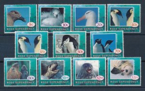 [113779] Ross Dependency New Zealand 1994-1995 Birds v�gel penguins seals  MNH