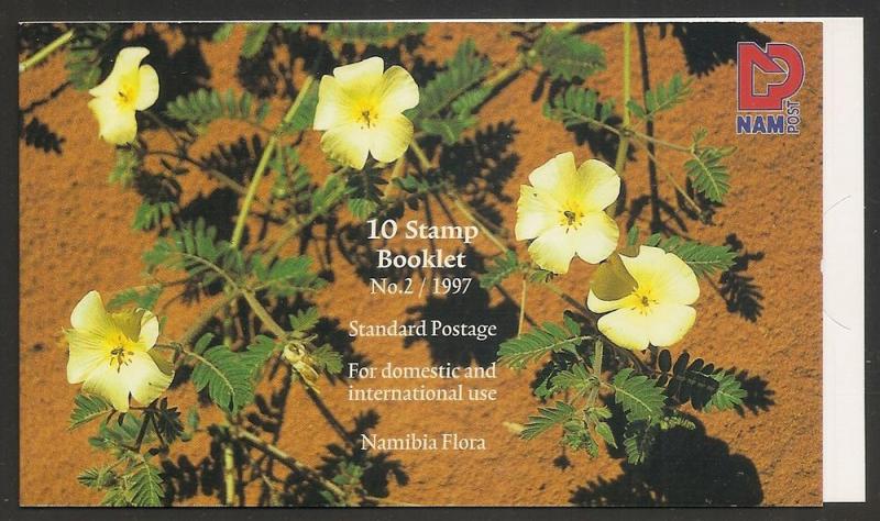 Namibia 840a 1997 Flowers booklet MNH