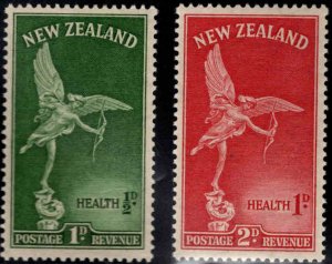 New Zealand Scott B30-B31 MNH** Semi-Postal stamp set Statue of Eros London