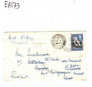 BERMUDA Cover *Admiralty House* Air Mail GB Hants Burley 1944 WW2{samwells}EA173