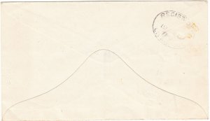 SAMOA registered cover, Apia, 14 Nov.  1918 - backstamped Liverpool