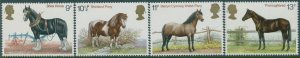 Great Britain 1978 SG1063-1066 Horses set MNH