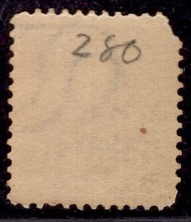 US Stamp #280 4c Rose Brown Lincoln MINT Hinged SCV $30.00 