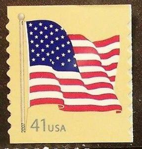 # 4186 MNH 41c Flag, AP - (4855)