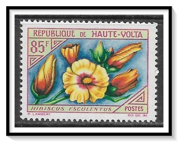 Upper Volta #126 Flowers MNH