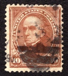 1898, US 10c, Webster, Used, Sc 283