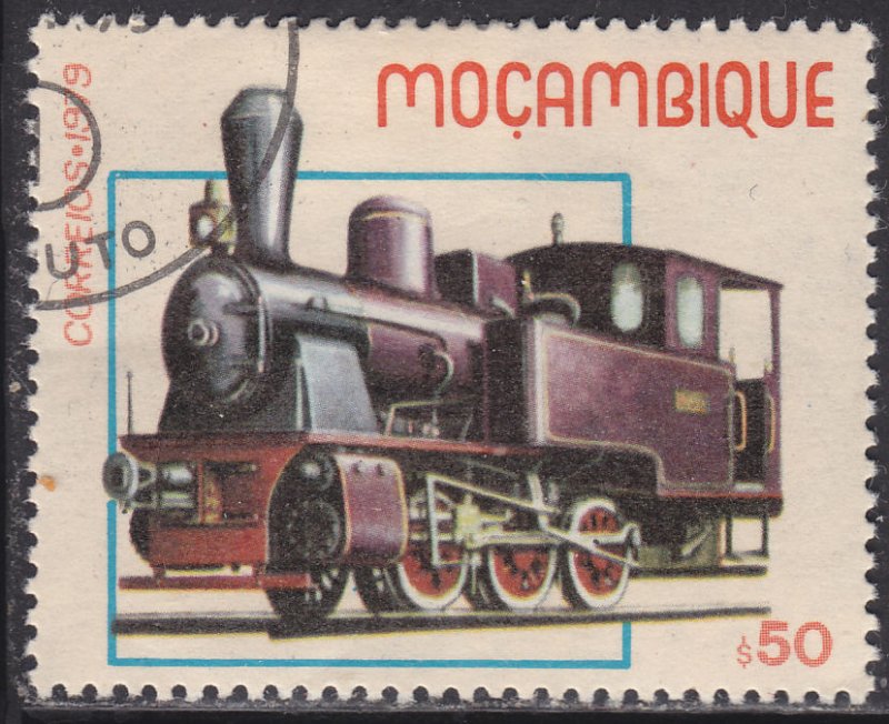 Mozambique 656 Historic Locomotives 1979