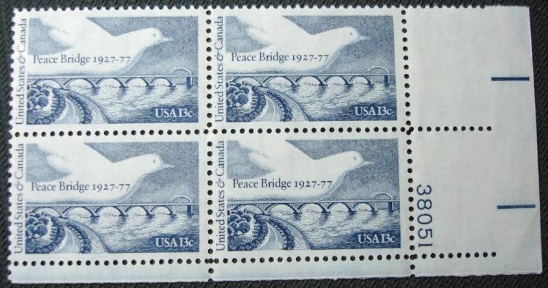 US #1721 MNH Plate Block of 4 SCV $1.10 L10