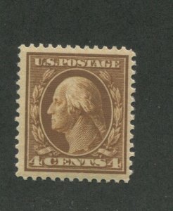 1908 United States Postage Stamp #334 Mint Never Hinged VF Original Gum