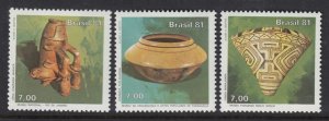 Brazil 1736-8 Artifacts mnh