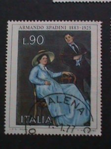 ITALY-PROMOTION-VERY OLD-LARGE-PICTORIA- USED STAMPS-VF-WE SHIP TO WORLD WIDE