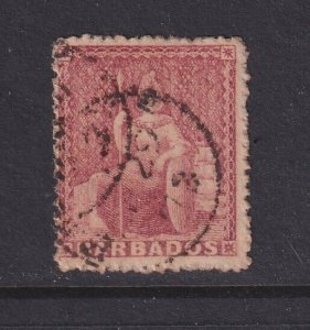 Barbados, Scott 17 (SG 25), used