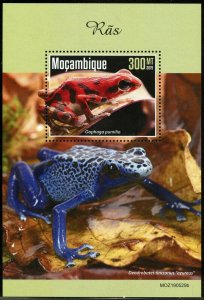 MOZAMBIQUE 2019 FROGS  SOUVENIR SHEET MINT NEVER HINGED