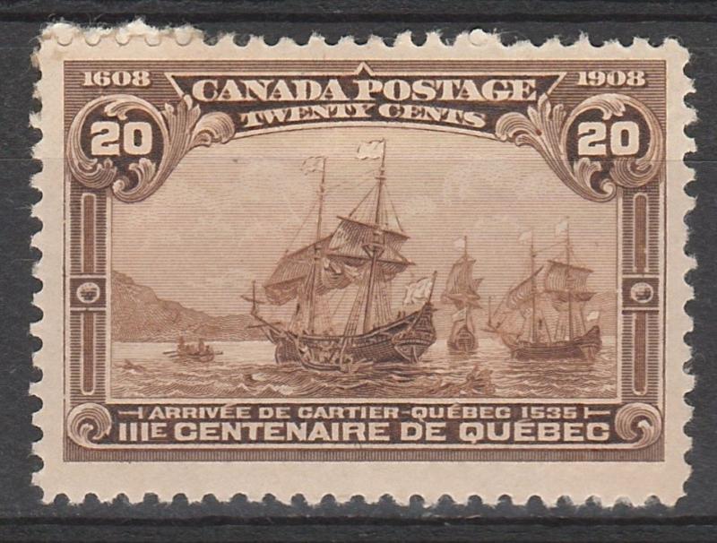 CANADA 1908 300TH ANNIVERSARY 20C