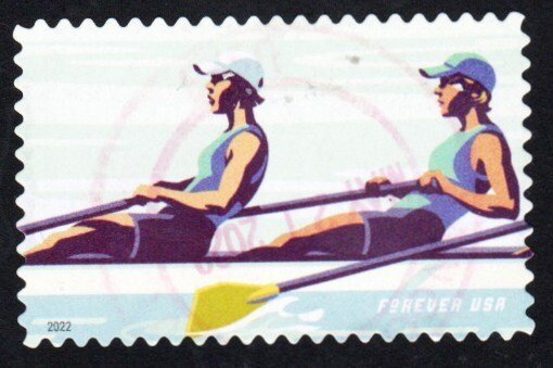 New 2022 - (58c) - Women's Rowing - USED Single Off Paper