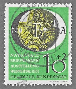 Germany (1951) - Scott # B318,   Used