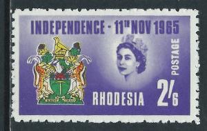 Rhodesia, Sc #207, 2sh6d MNH