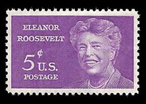 # 1236 MINT NEVER HINGED ELEANOR ROOSEVELT     XF+