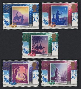 Great Britain Christmas Cards 5v 1988 MNH SC#1234-1238 SG#1414-1418