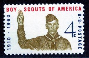 U.S. SC 1145 MNH Boy Scout Jubilee Issue