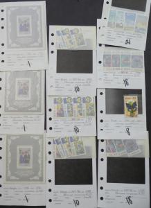 EDW1949SELL : KENYA Mostly VF MNH collection on display pages Scott Catalog $316