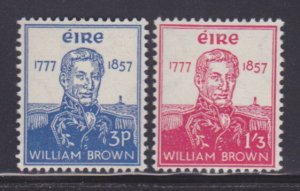 Ireland 161-162 VF-OG-MLH set nice colors cv $ 65 ! see pic !