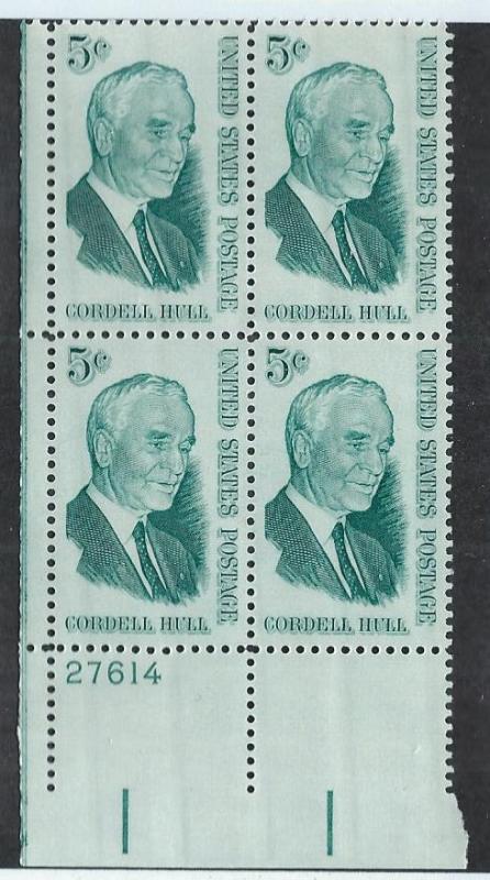 UNITED STATES SC#1235 PL#27614 LL B/4 FVF/MNH 1963