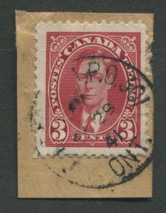 CANADIAN MILITARY POST OFFICE CANCEL OTTAWA ONT. - M.P.O. 301 (2)