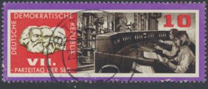 German Democratic Republic  SC# 902  Used Socialist Party  see details & scans