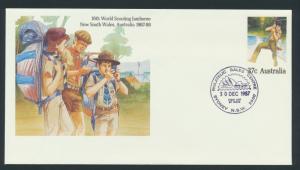 Australia PrePaid Envelope 1987 -  16th World Scouting Jamboree