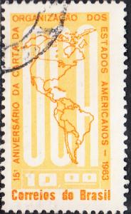 Brazil #958 Used