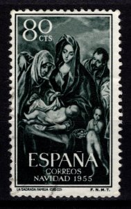 Spain 1955 Christmas, 80c [Used]