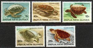 Papua New Guinea Sc #592-596 MNH