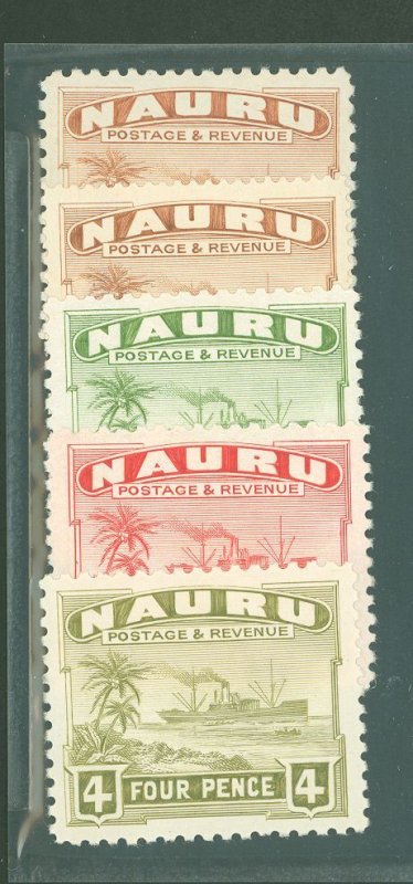 Nauru #17-9/23v Unused Multiple